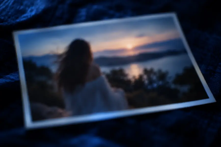 Soft image detail with indistinct edges